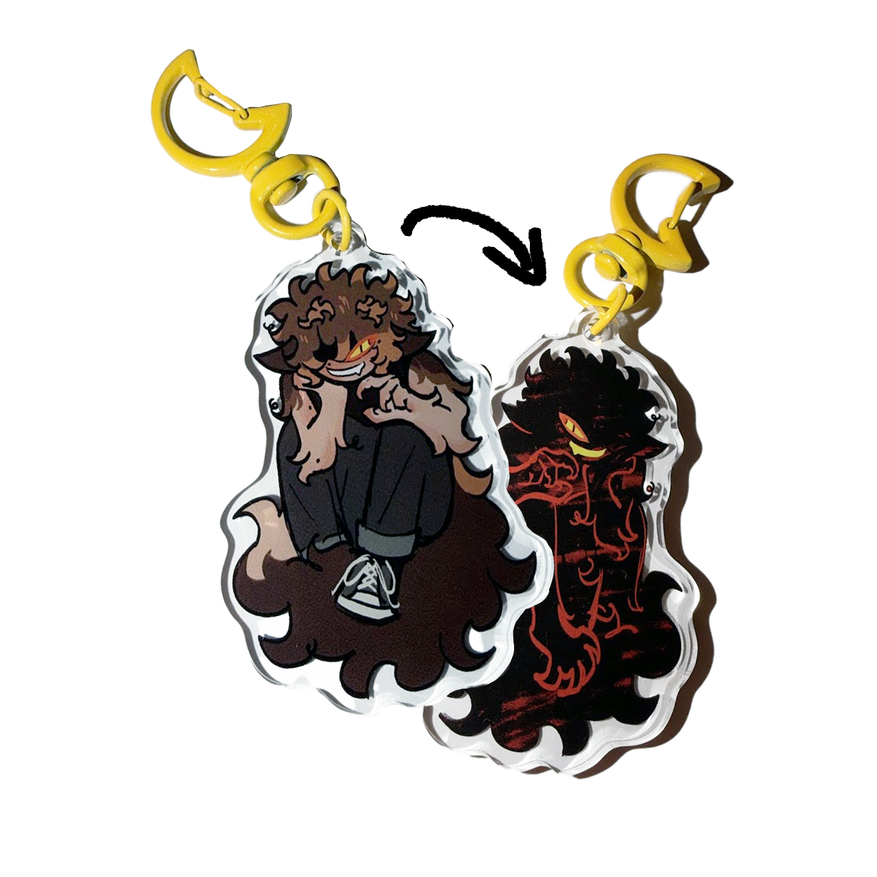 The Wolf Keychain