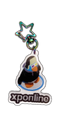 xp penguin keychain